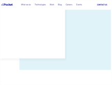 Tablet Screenshot of inthepocket.com